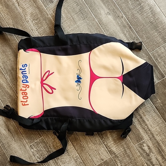 Floaty Pants Thong Pool Party in Your Pants Jacket Floatie Medium Adjustable New - Picture 4 of 12